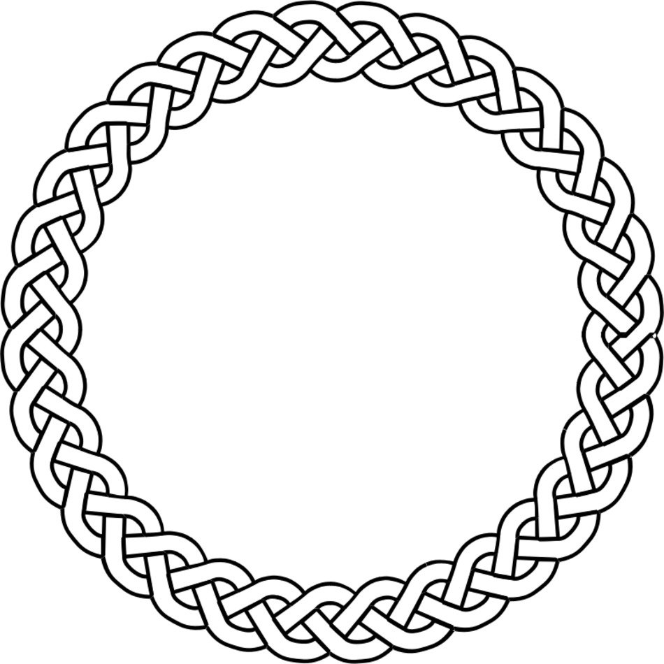 Rope Circle Border N2