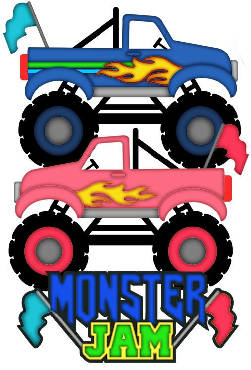 Monster Jam Clip Art N3 free image download