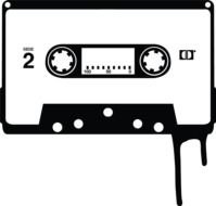 DJ Headphones Clip Art drawing