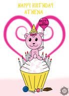 happy 1st birthday athena