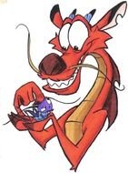 Clipart of Mulan Mushu