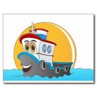 Cartoon Tug Boats N5