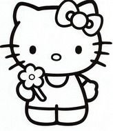Hello Kitty Coloring Pages N18
