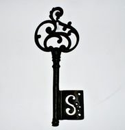 Vintage Skeleton Key Clip Art N8
