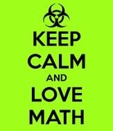 Keep Calm And Love Math N3