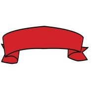 Blue Pennant Banner Clip Art