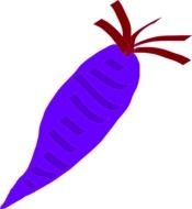 Carrot Cartoon Clip Art N43