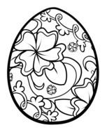 Easter Egg Coloring Pages For Adults darwing