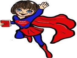 picture of a girl in a superhero costume