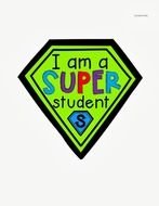 super student badge