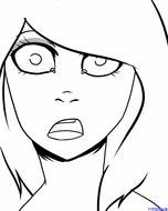 How To Draw Easy Cartoon Girl Faces