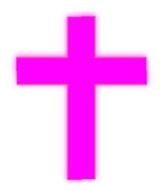 Pink Cross Clip Art N27