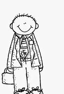 LDS Clip Art Black And White N6