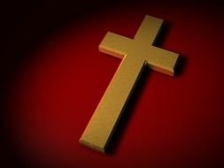 Christian Cross as picture for clipart