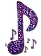 Rainbow Music Notes Clip Art N4