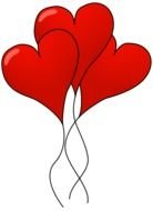 Valentine Heart Balloon drawing