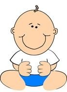 New Baby Boy Clip Art N4