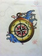 Compass Rose Tattoo N2