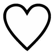Love Heart Outline N4