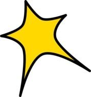 Yellow Star Clip Art N64