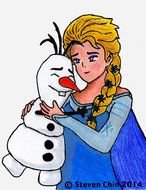 Olaf And Elsa