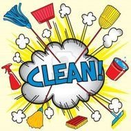 Cleaning Clip Art N116