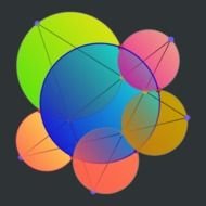 Five Circle Clip Art
