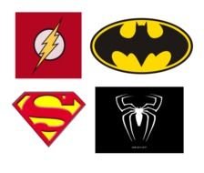 Printable Superhero Logos N2