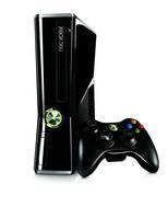 Xbox 360, black home video game console