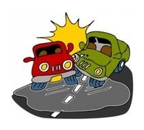 Cartoon Car Crash Accident N6