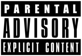 Parental Advisory Explicit Content Logo drawing