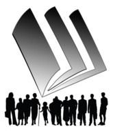 people, book, black