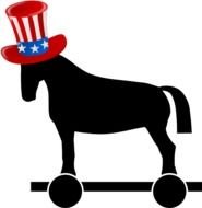 Images Of Obama As Trojan Horse