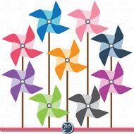 Windmill Clip Art N43