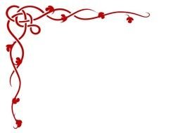 Red Wedding Borders Clip Art Free