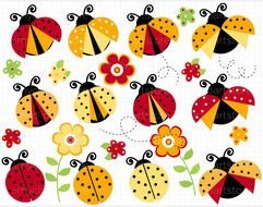 Red Ladybug Clip Art N5