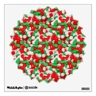 Red Green amp White Christmas Sugar Cookies Room Graphic