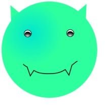 Smiley Face Clip Art N654