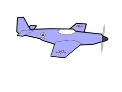 Cartoon Plane Clip Art N12