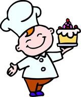 animated baker