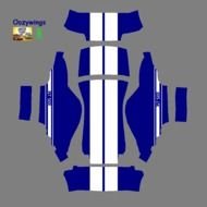 car town templates mustang