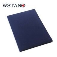 Tang 2014 New A4 Gem Blue Velvet Contract Folder Book Pure Color