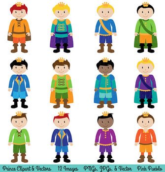 Princess Story Book Clip Art