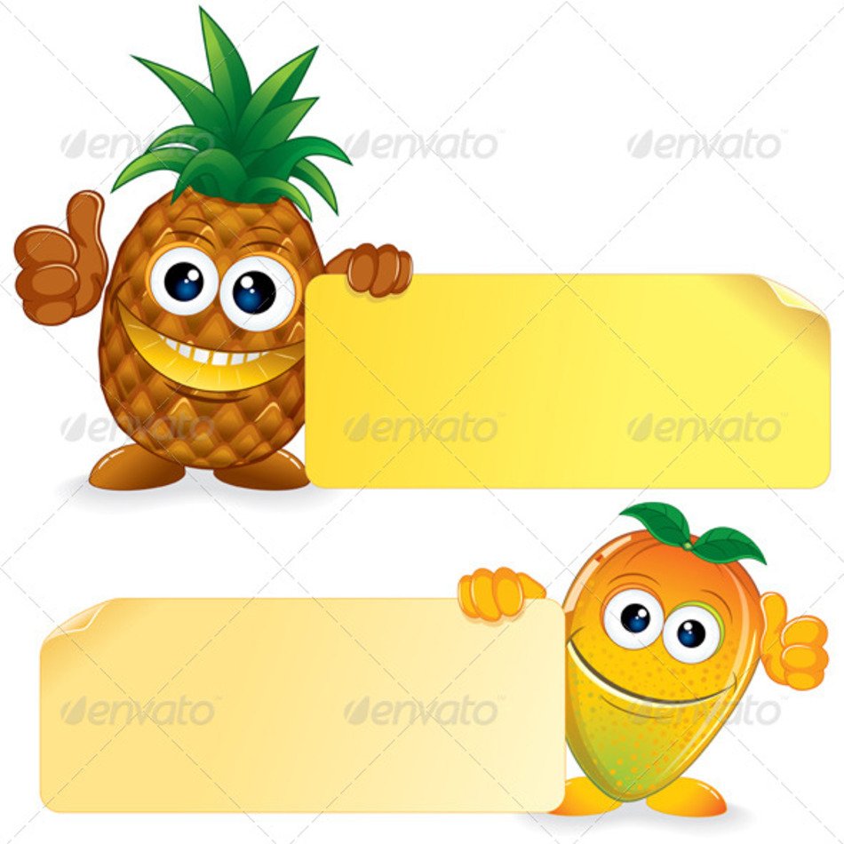 Cartoon Pineapple N8