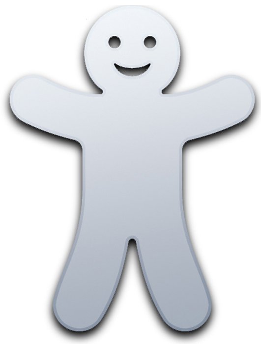 Gingerbread Man Shape N2
