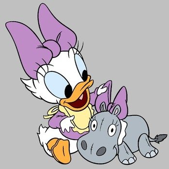 Baby Daisy Duck Clip Art N9