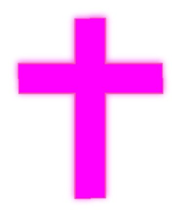 Pink Cross Clip Art N27