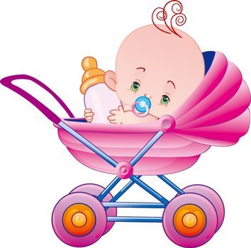 Cute Cartoon Baby Girl N6