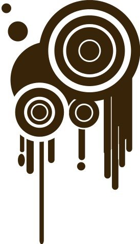 Clip Art Mini Boombox Fuschia SVG