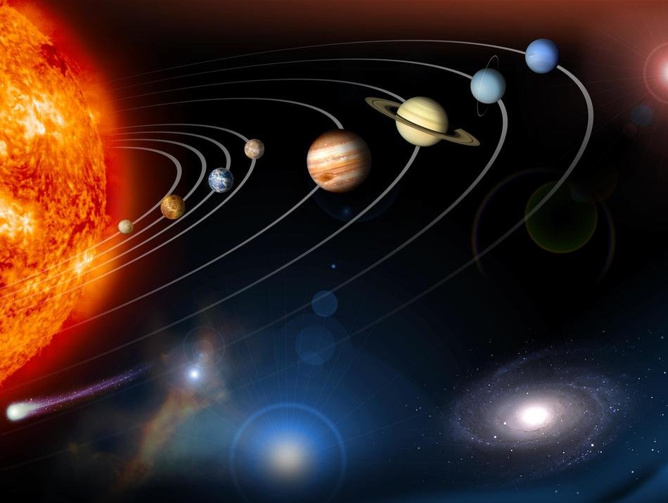 colorful image of the parade of planets